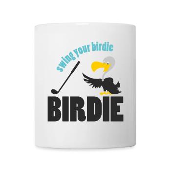 golfing - Tasse - Weiß - Vorne
