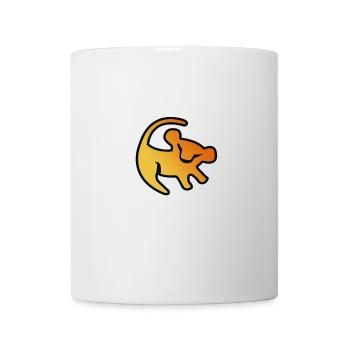 cute lion - Mug - white - Front