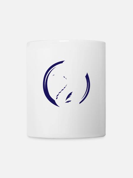 Drache - Tasse - Weiß
