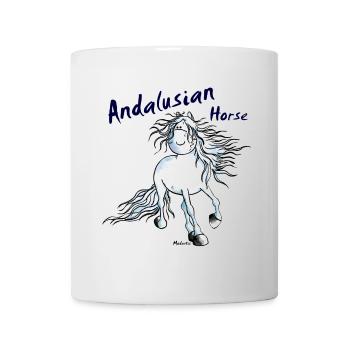 Andalusian Horse - Mug - white - Front