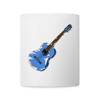 guitare - Mug blanc - blanc - Devant