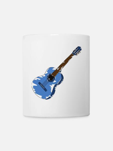 guitar - Mug - white