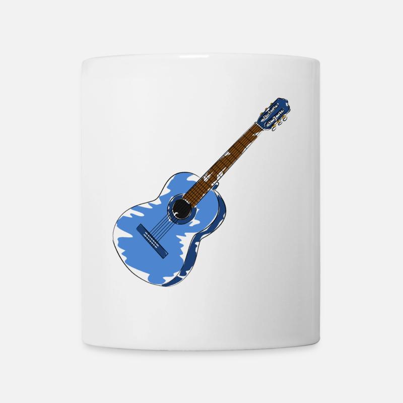 guitar - Mug - white
