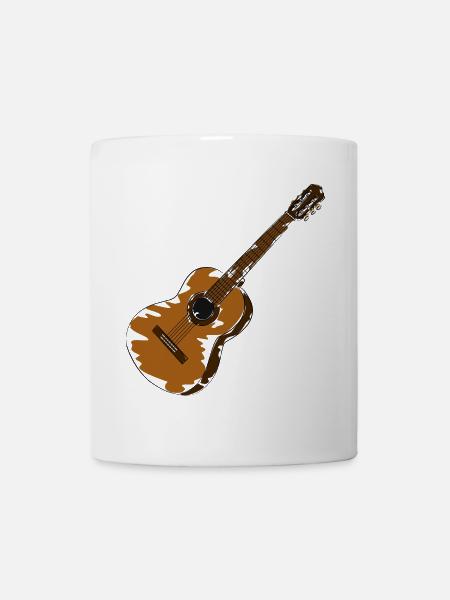 guitare - Mug blanc - blanc