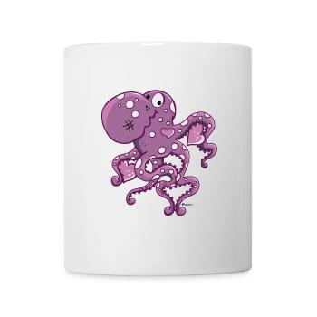 Amorous Octopus - Mug - white - Front
