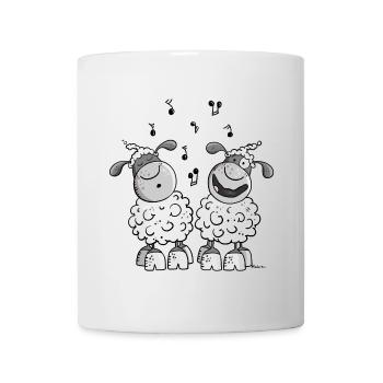 Musical Sheep - Mug - white - Front