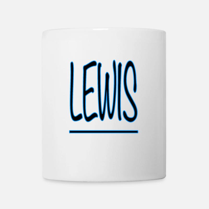 Je m'appelle Lewis - Mug blanc - blanc