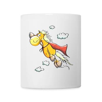 Super Pferd - Tasse - Weiß - Vorne