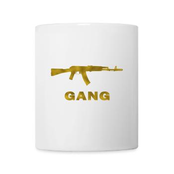 AK 47 gear gold - Mug - white - Front