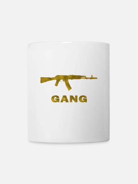 AK 47 Gang Gold - Tasse - Weiß