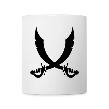 Schwerter - Tasse - Weiß - Vorne