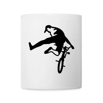 bmx - Mug blanc - blanc - Devant