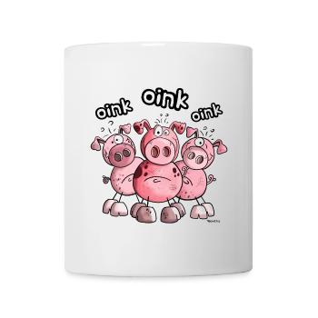 Das Schweine Team - Tasse - Weiß - Vorne