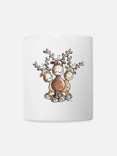 Alces alces - Mug blanc - blanc
