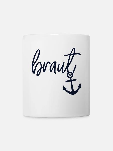 JGA Shirts | Braut | Stilvoll - Tasse - Weiß
