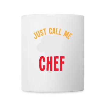 Just call me chef - Mug - white - Front