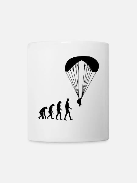 Parapente Parapentiste Sport Extrême Parachutisme - Mug blanc - blanc