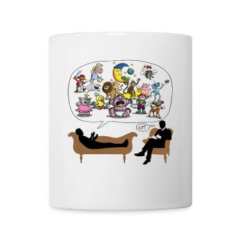 therapeut_psychologe_10201602 - Tasse - Weiß - Vorne