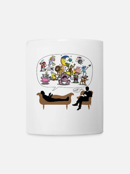 therapeut_psychologe_10201602 - Tasse - Weiß