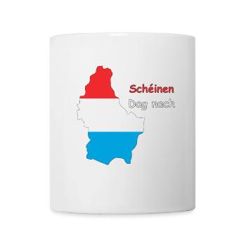 Luxembourg - Mug blanc - blanc - Devant