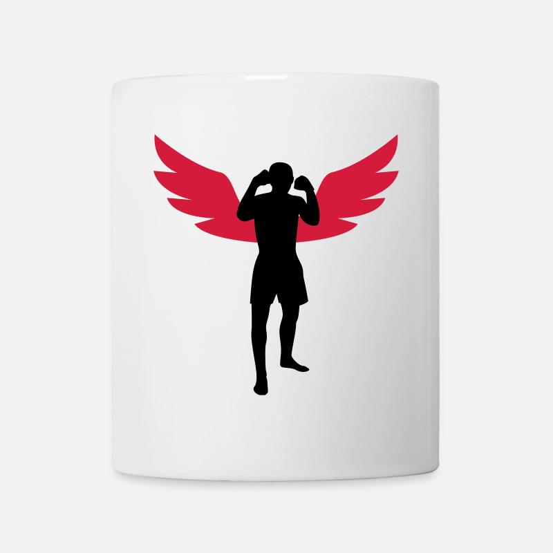 Kickboxen / Kickboxing / Kickboxer / Kick Boxing - Tasse - Weiß