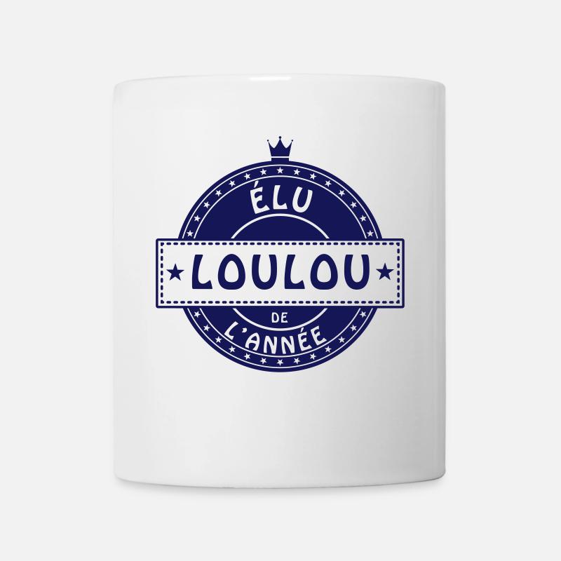 elu loulou - Mug blanc - blanc