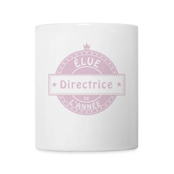 elue directrice - Mug blanc - blanc - Devant