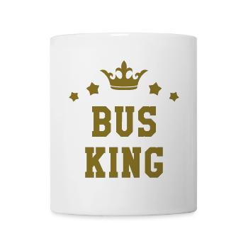 Bus / Busfahrer / Arbeit / Job - Tasse - Weiß - Vorne