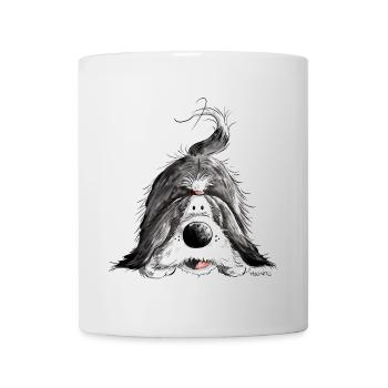 Bearded Collie - Mug blanc - blanc - Devant