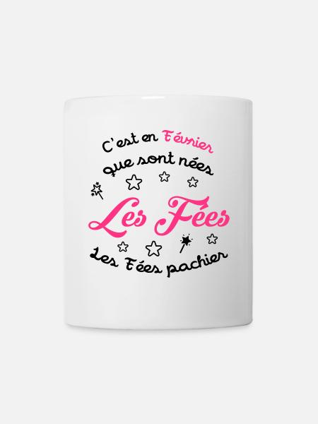 fille / fée / princesse / bébé - Mug blanc - blanc