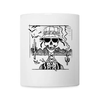 Let's get weird! - Tasse - Weiß - Vorne