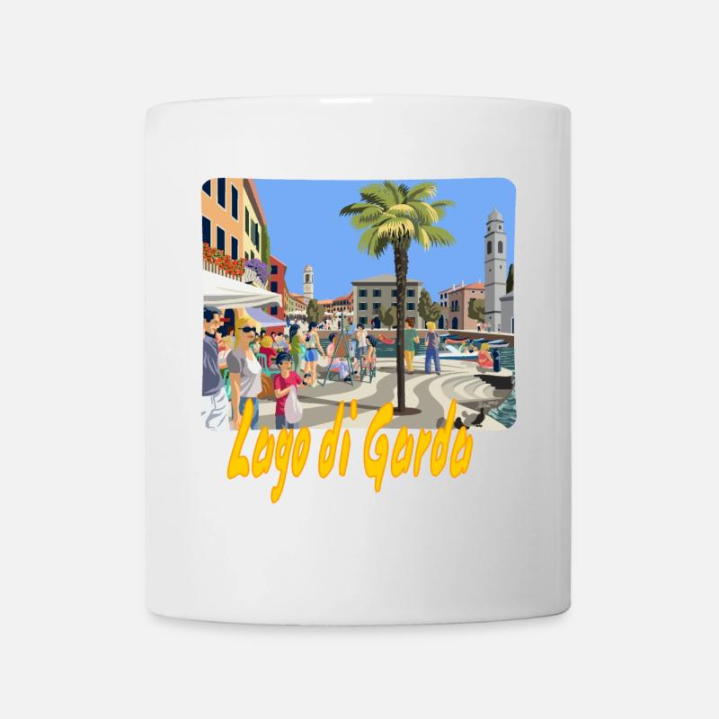Lac de garde - Mug blanc - blanc