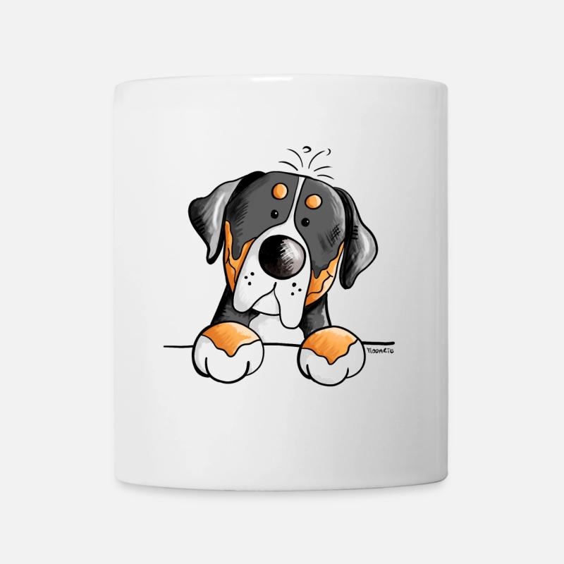 Grand bouvier suisse - Chien - Chiens - Mug blanc - blanc