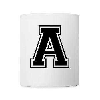 a - Tasse - Weiß - Vorne