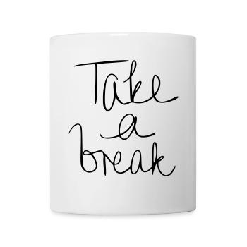 Take a break - Mug - white - Front