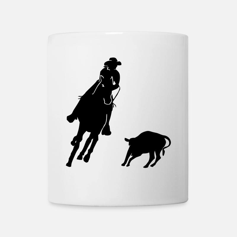 Equitation Western Equestre - Coupe - Mug blanc - blanc