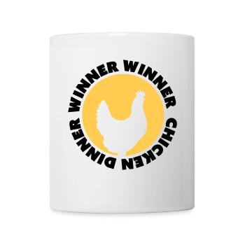 Winner Winner Chicken Dinner - Tasse - Weiß - Vorne