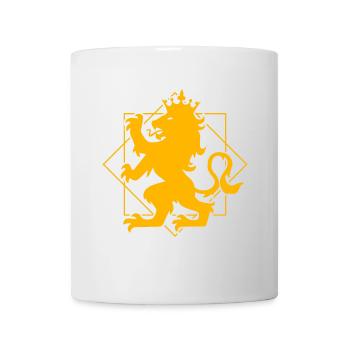 Knight lion heraldry gift idea - Mug - white - Front