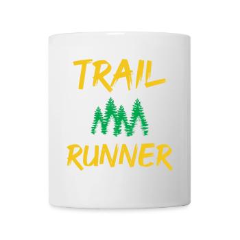 Trail Runner - Mug blanc - blanc - Devant