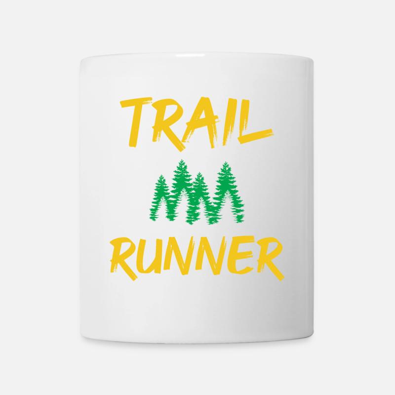 Trail Runner - Tasse - Weiß