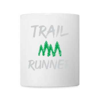 Trail Runner - Mug blanc - blanc - Devant