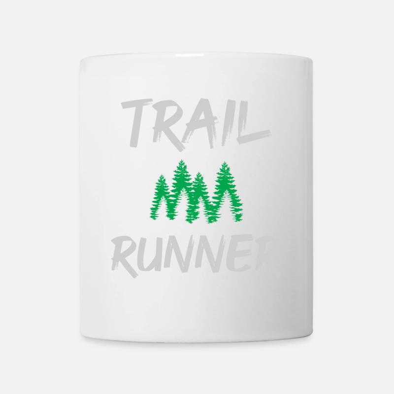 Trail Runner - Mug blanc - blanc