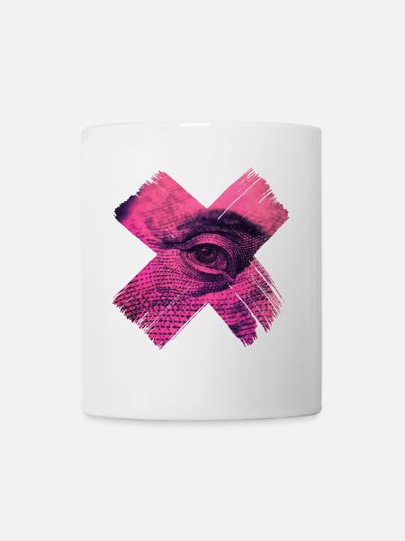 alles sehendes auge - Tasse - Weiß