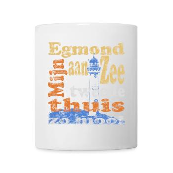 Egmond aan Zee Holland - Tasse - Weiß - Vorne