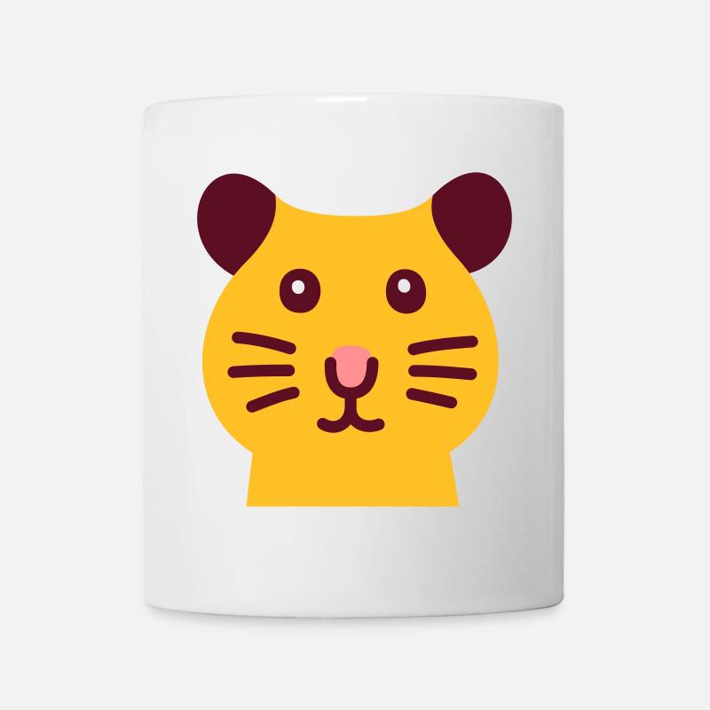 Mignon hamster - Mug blanc - blanc