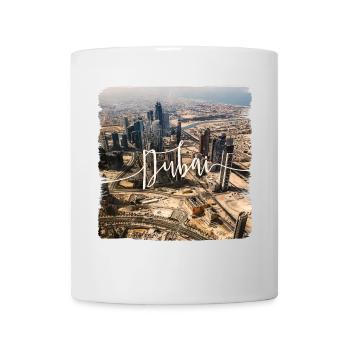 Dubai - Tasse - Weiß - Vorne