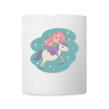 Einorn Meerjungfrau - Tasse - Weiß - Vorne
