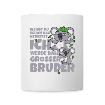 Bald Großer Bruder Koala Koalas Geschwister Junge - Tasse - Weiß - Vorne