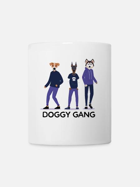 doggy gang - Mug blanc - blanc