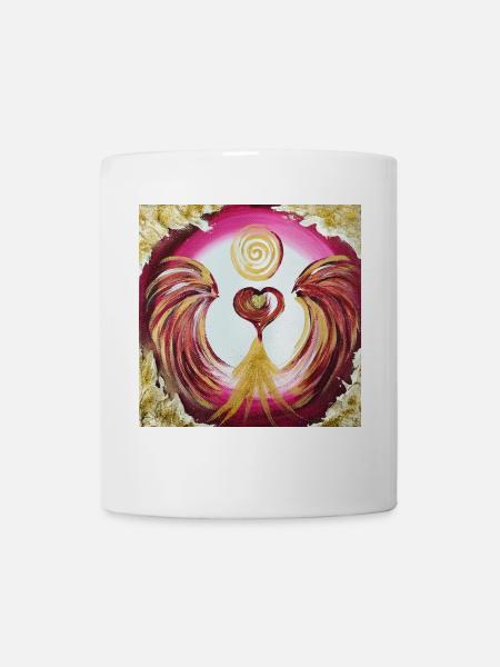 Herzengel des Selbstwertes - Tasse - Weiß